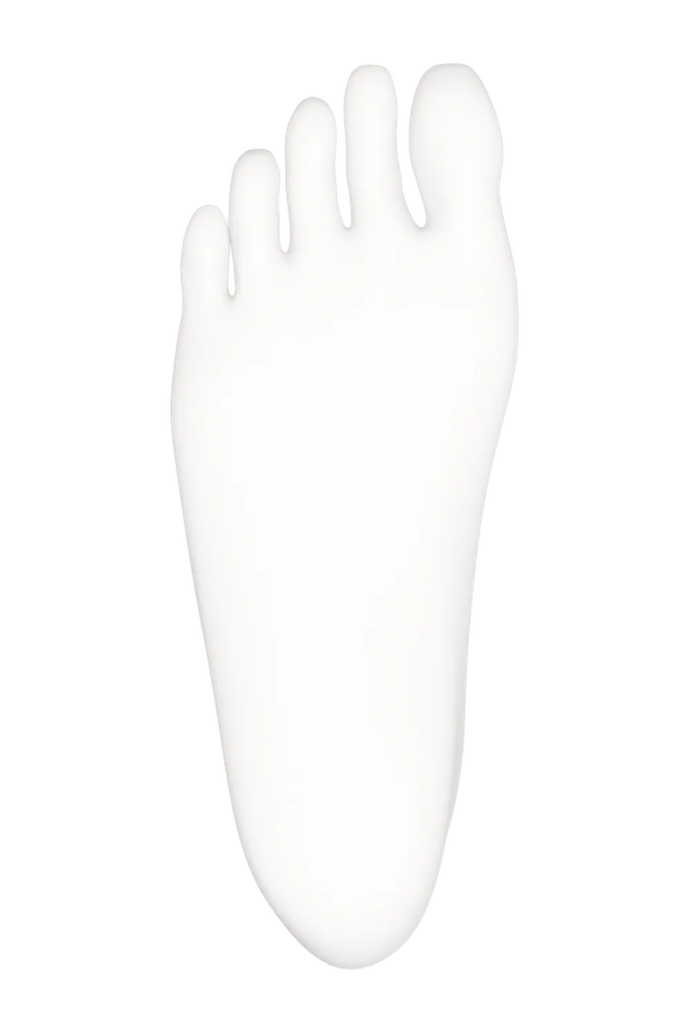 Right foot — sole