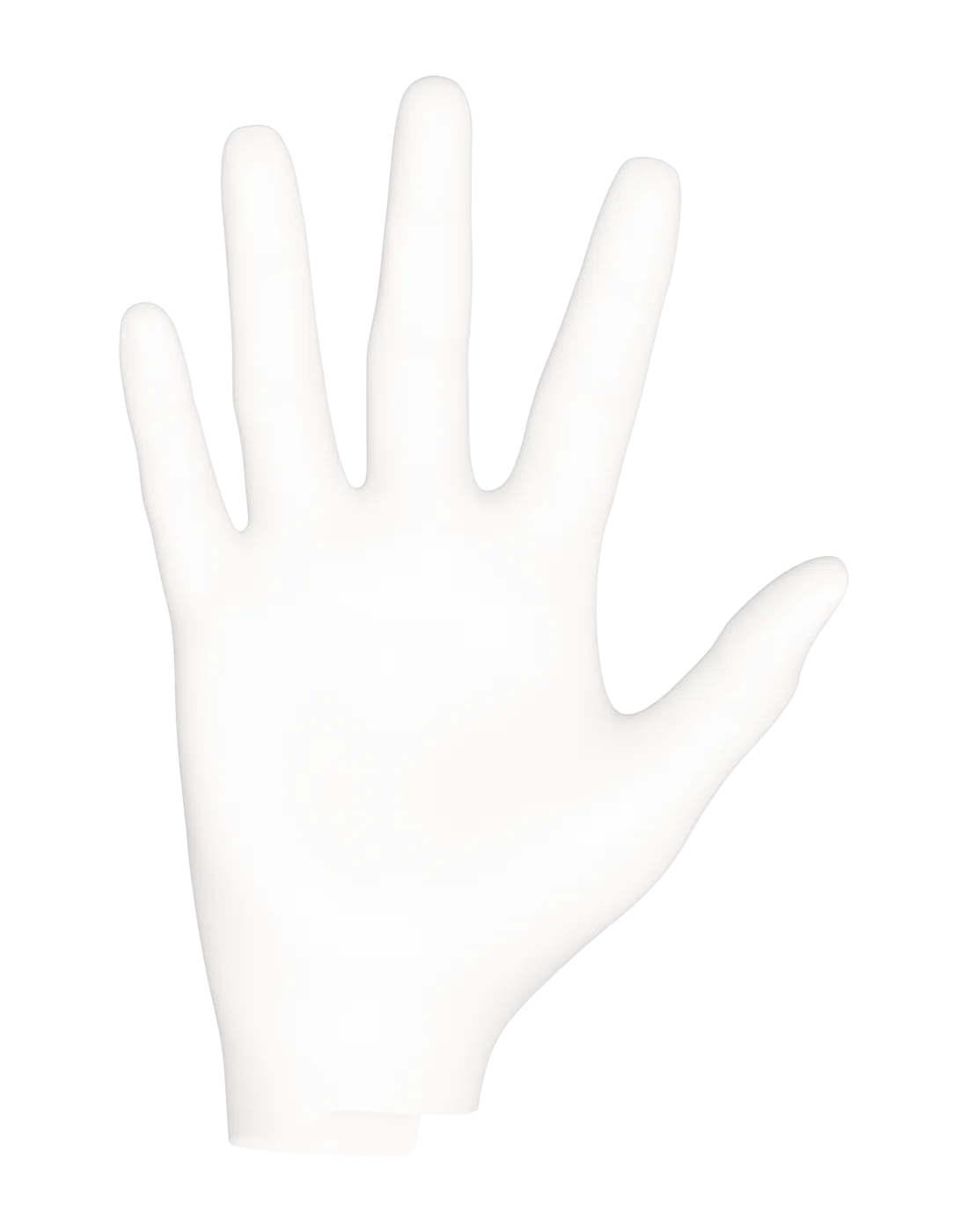 Right hand — palm